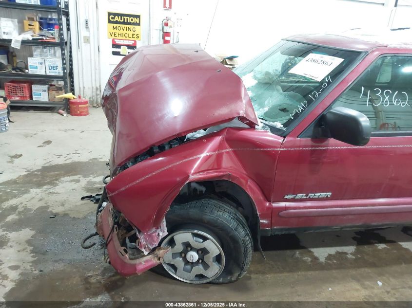 2002 Chevrolet Blazer Ls VIN: 1GNDT13W82K105902 Lot: 43862861