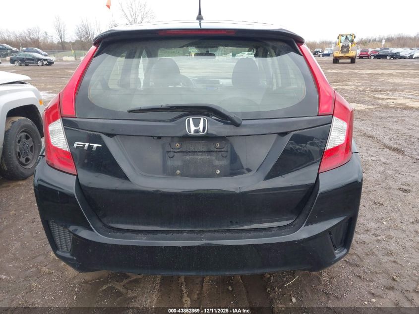 2016 Honda Fit Lx VIN: JHMGK5H53GS010587 Lot: 43862869