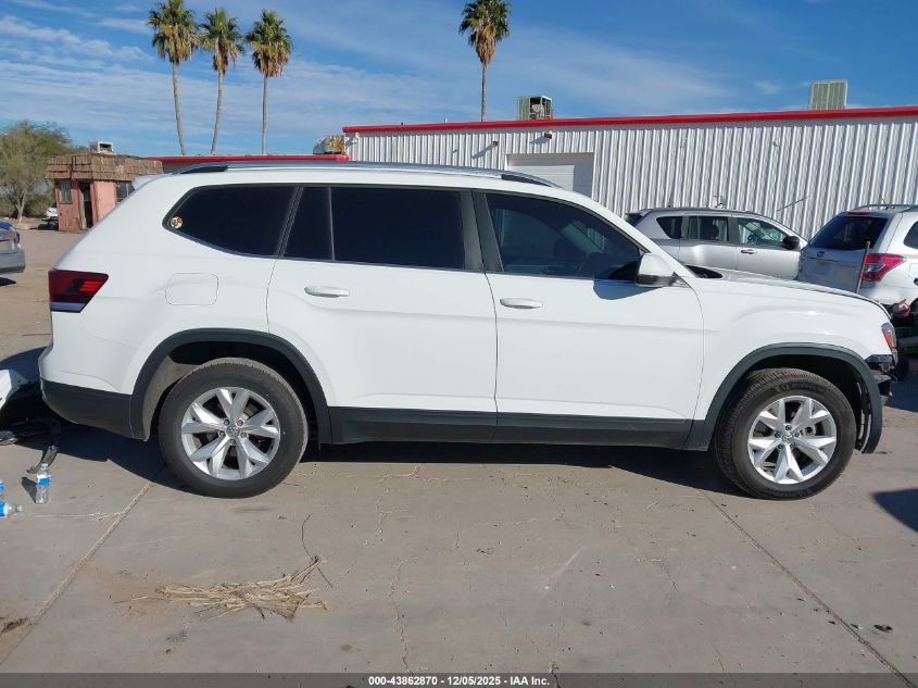 2019 Volkswagen Atlas 3.6L V6 Se VIN: 1V2DR2CA9KC545752 Lot: 43862870