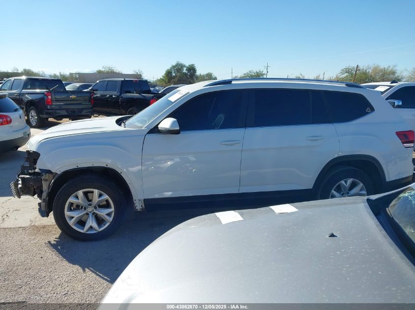 2019 Volkswagen Atlas 3.6L V6 Se VIN: 1V2DR2CA9KC545752 Lot: 43862870