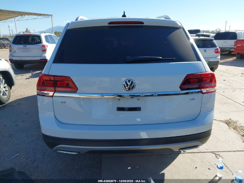 2019 Volkswagen Atlas 3.6L V6 Se VIN: 1V2DR2CA9KC545752 Lot: 43862870