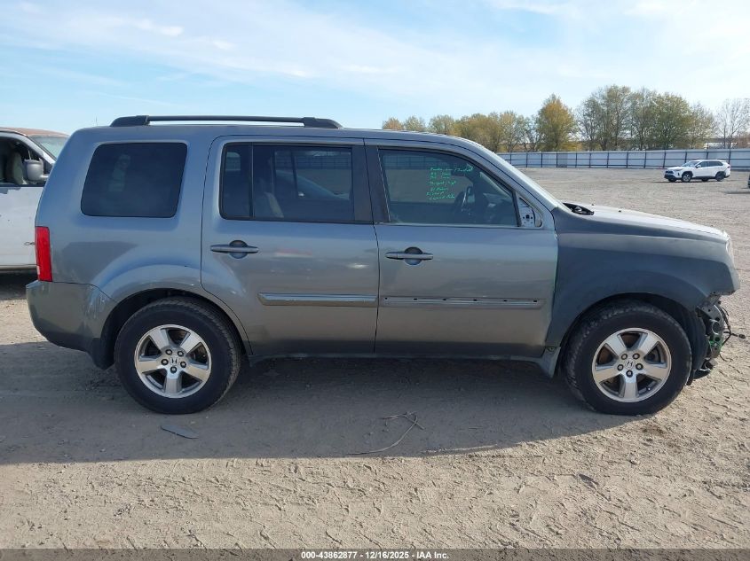 2009 Honda Pilot Ex-L VIN: 5FNYF38559B015417 Lot: 43862877