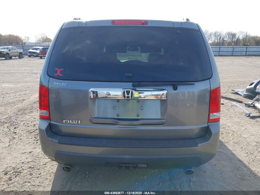 2009 Honda Pilot Ex-L VIN: 5FNYF38559B015417 Lot: 43862877