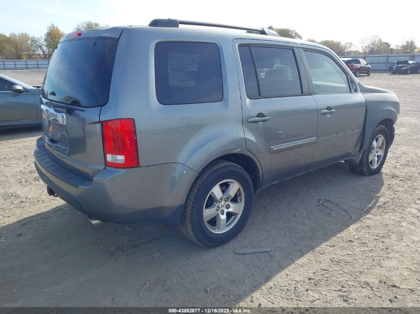 2009 Honda Pilot Ex-L VIN: 5FNYF38559B015417 Lot: 43862877