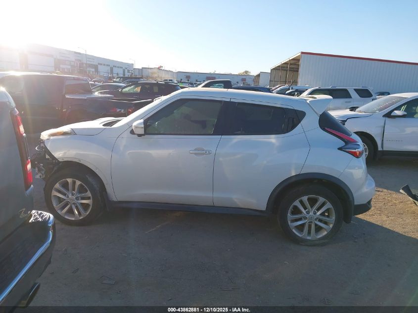 2015 Nissan Juke Sl VIN: JN8AF5MR0FT507162 Lot: 43862881