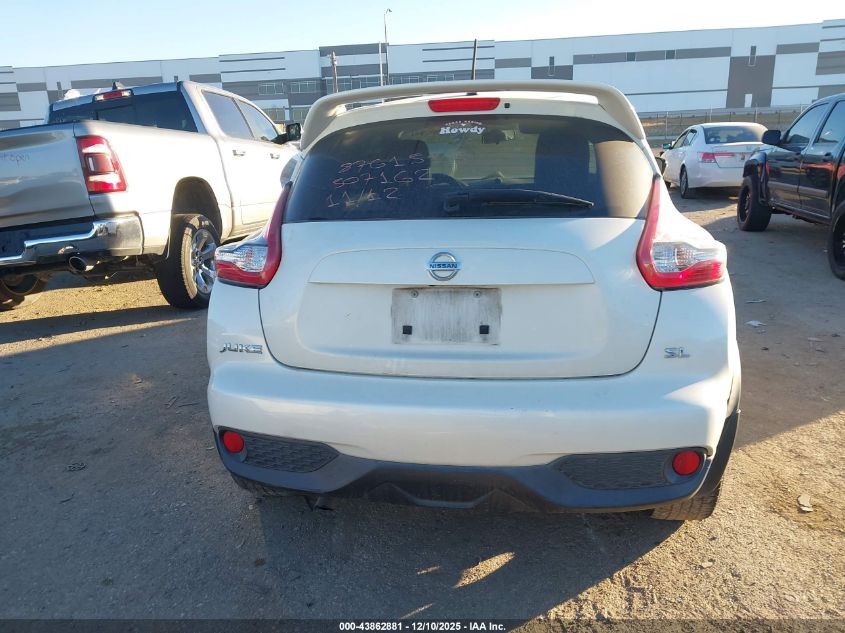 2015 Nissan Juke Sl VIN: JN8AF5MR0FT507162 Lot: 43862881