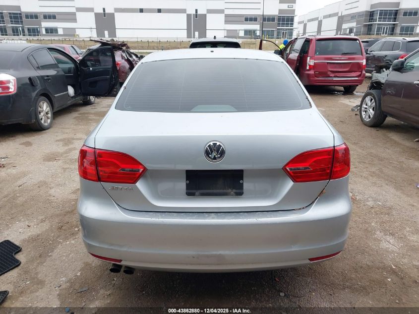2013 Volkswagen Jetta 2.0L S VIN: 3VW2K7AJ8DM296386 Lot: 43862880