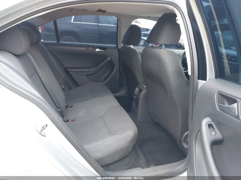 2013 Volkswagen Jetta 2.0L S VIN: 3VW2K7AJ8DM296386 Lot: 43862880