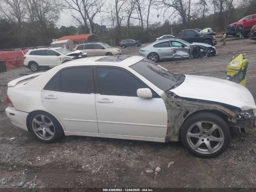 2001 Lexus Is 300 VIN: JTHBD182410009440 Lot: 43862902