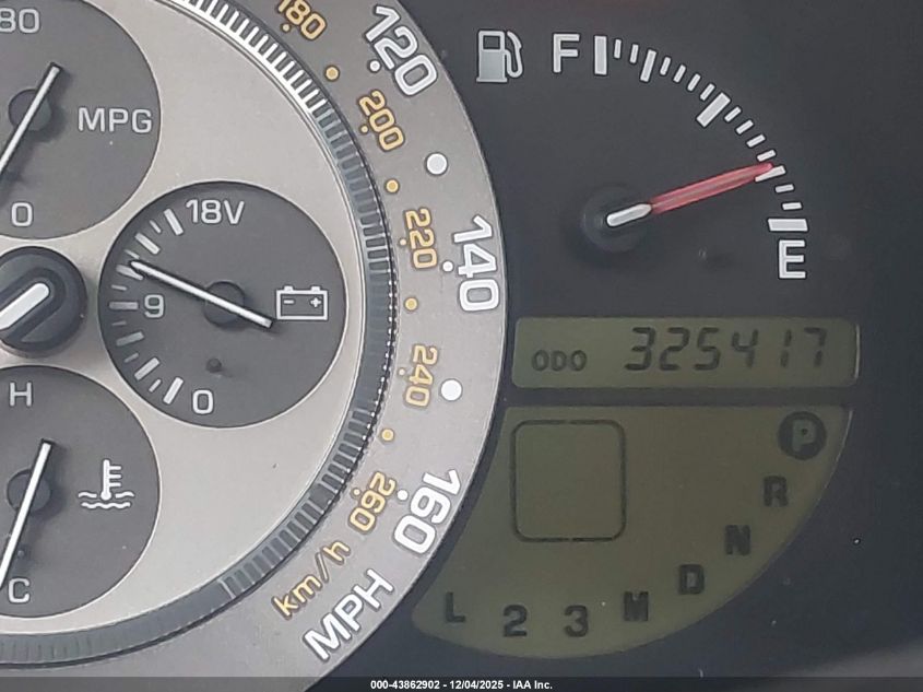 2001 Lexus Is 300 VIN: JTHBD182410009440 Lot: 43862902