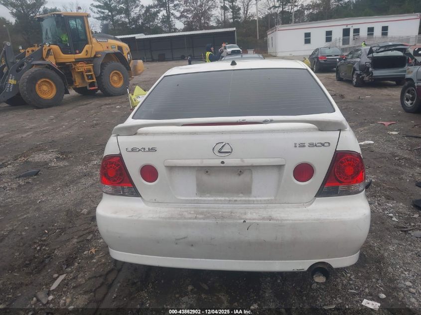 2001 Lexus Is 300 VIN: JTHBD182410009440 Lot: 43862902