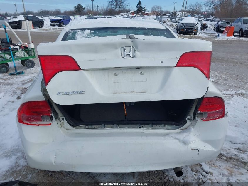 2008 Honda Civic Lx VIN: 1HGFA165X8L105916 Lot: 43862904