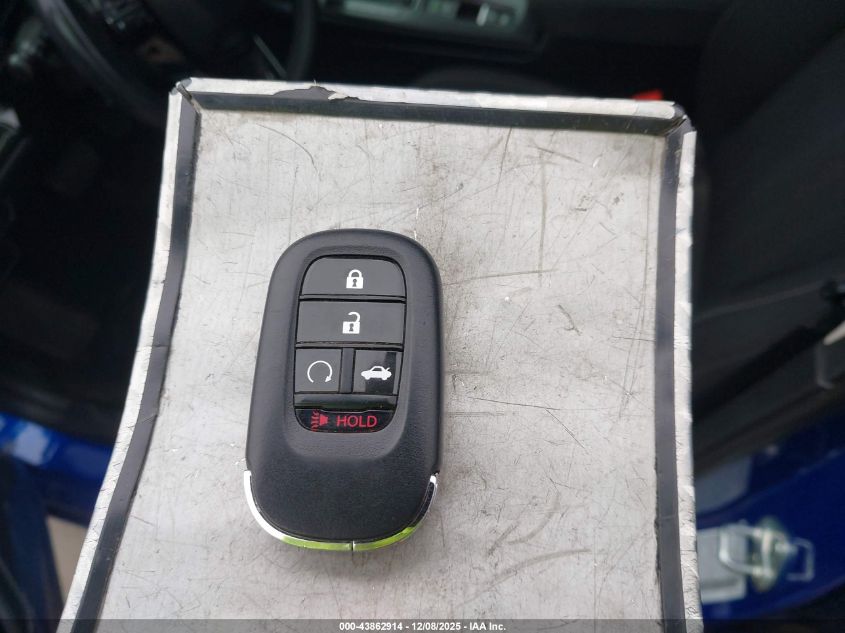 2023 Honda Civic Ex/Ex W/O Bsi VIN: 2HGFE1F70PH322439 Lot: 43862914