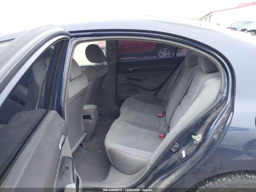 2009 Honda Civic Lx VIN: 19XFA16539E007660 Lot: 43862919