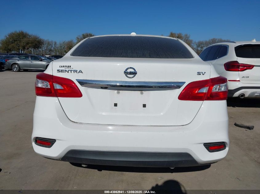 2018 Nissan Sentra Sv VIN: 3N1AB7AP5JY206296 Lot: 43862941