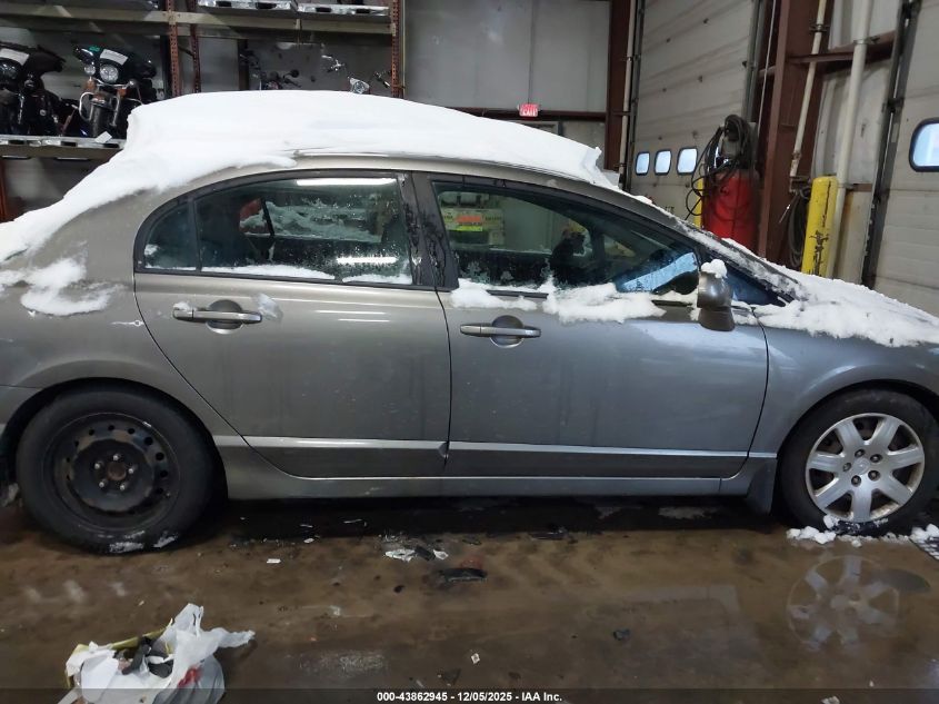 2008 Honda Civic Lx VIN: 1HGFA15598L033334 Lot: 43862945