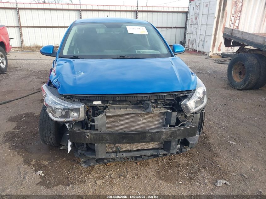 2022 Kia Rio S VIN: 3KPA24AD4NE468206 Lot: 43862966