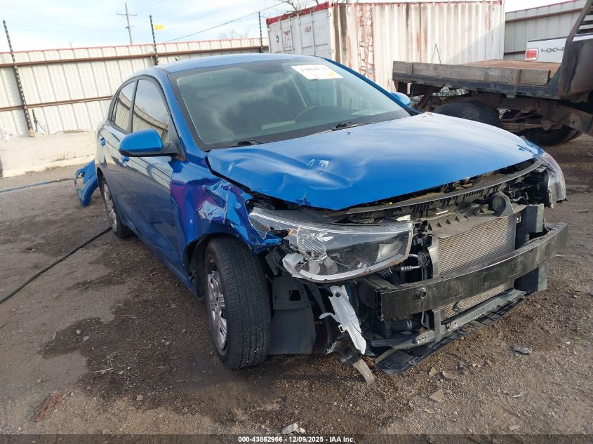 2022 Kia Rio S VIN: 3KPA24AD4NE468206 Lot: 43862966