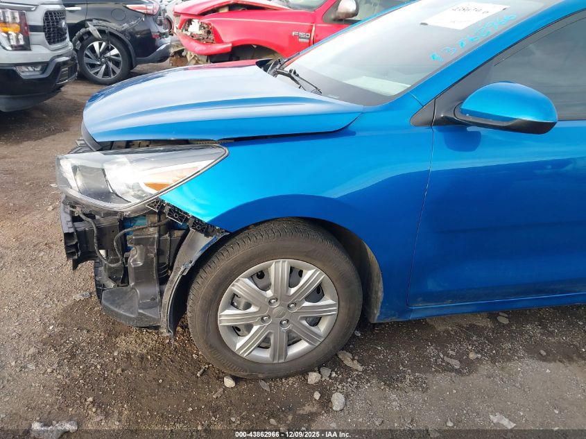 2022 Kia Rio S VIN: 3KPA24AD4NE468206 Lot: 43862966