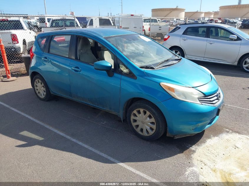 NISSAN VERSA NOTE SV
