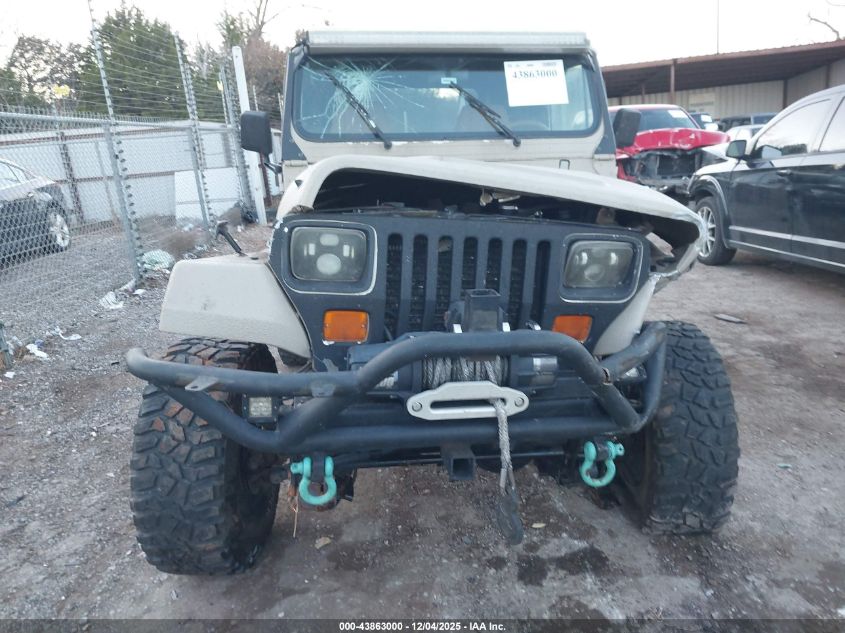 1995 Jeep Wrangler / Yj Se VIN: 1J4FY29S6SP235896 Lot: 43863000