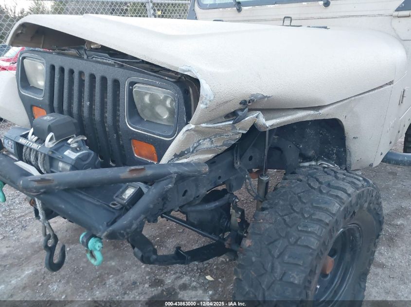 1995 Jeep Wrangler / Yj Se VIN: 1J4FY29S6SP235896 Lot: 43863000