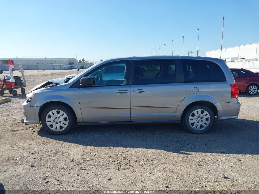 2014 Dodge Grand Caravan Se VIN: 2C4RDGBG1ER283990 Lot: 43863036