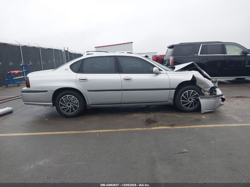 2004 Chevrolet Impala VIN: 2G1WF52E049256724 Lot: 43863037