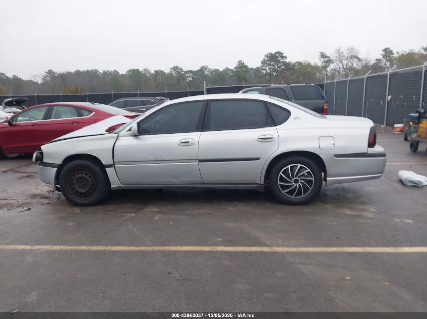 2004 Chevrolet Impala VIN: 2G1WF52E049256724 Lot: 43863037