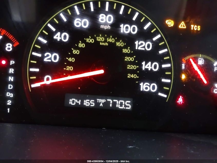 2004 Honda Accord 3.0 Lx VIN: 1HGCM66344A076554 Lot: 43863054