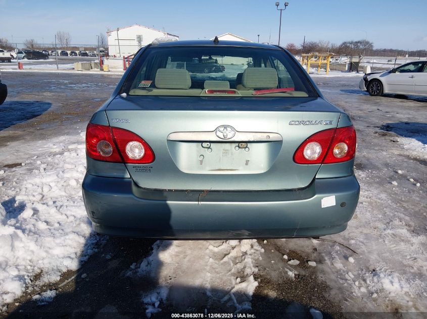 2005 Toyota Corolla Le VIN: 1NXBR32E15Z535200 Lot: 43863078