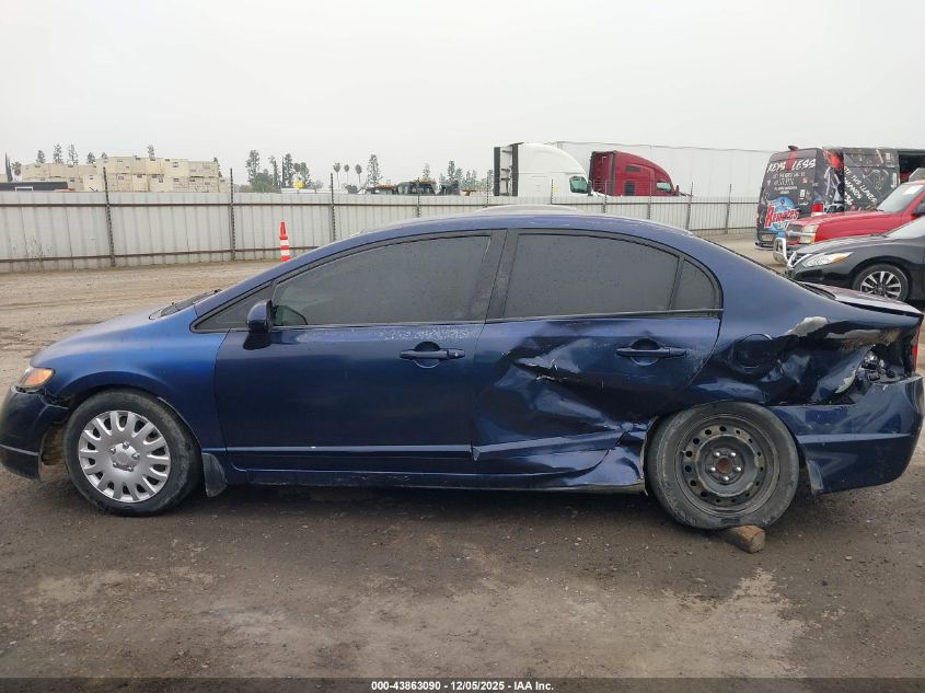 2008 Honda Civic Lx VIN: 2HGFA16528H533914 Lot: 43863090