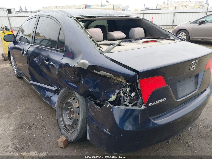 2008 Honda Civic Lx VIN: 2HGFA16528H533914 Lot: 43863090