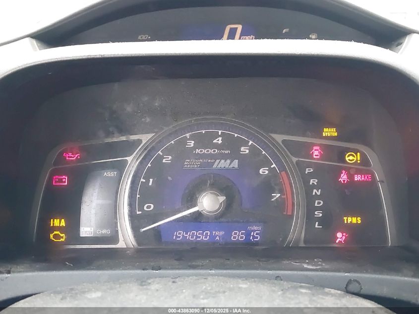 2008 Honda Civic Lx VIN: 2HGFA16528H533914 Lot: 43863090