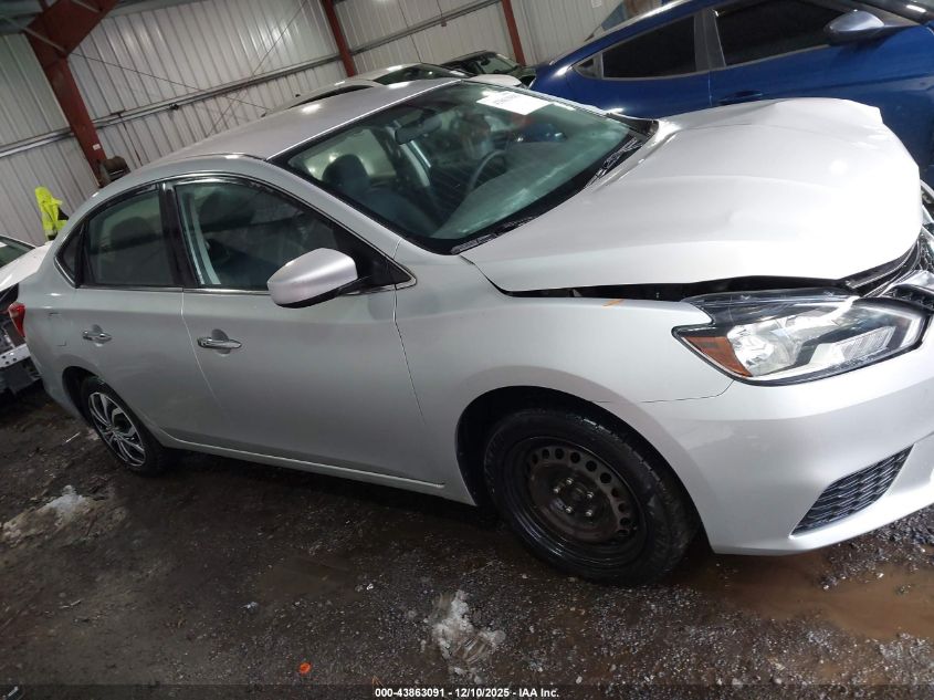 2017 Nissan Sentra Sv VIN: 3N1AB7AP9HY347964 Lot: 43863091