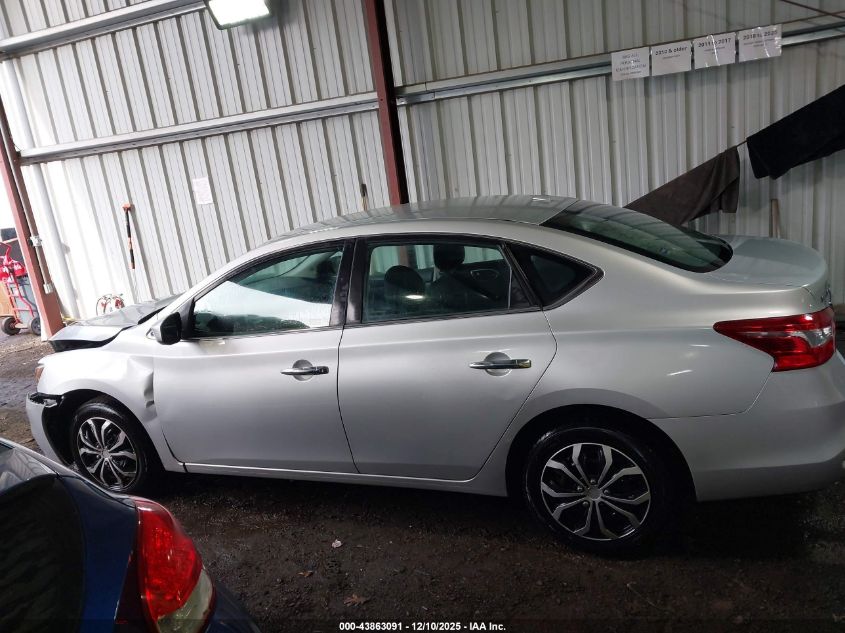 2017 Nissan Sentra Sv VIN: 3N1AB7AP9HY347964 Lot: 43863091