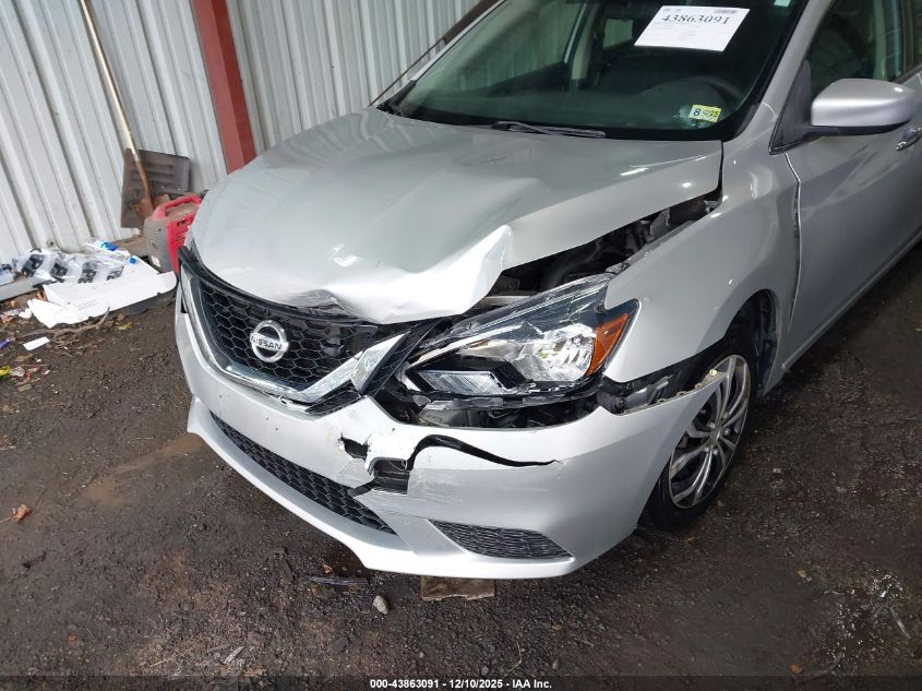 2017 Nissan Sentra Sv VIN: 3N1AB7AP9HY347964 Lot: 43863091