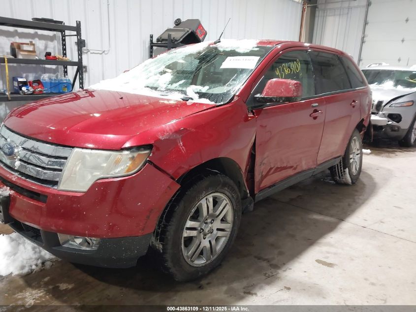 2007 Ford Edge Sel Plus VIN: 2FMDK49C77BA96679 Lot: 43863109