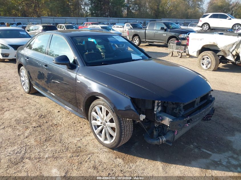 AUDI A4 2.0T PREMIUM/2.0T TECH PREMIUM