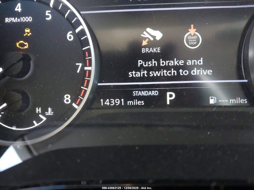 2024 Nissan Pathfinder Sv Fwd VIN: 5N1DR3BB2RC292555 Lot: 43863129