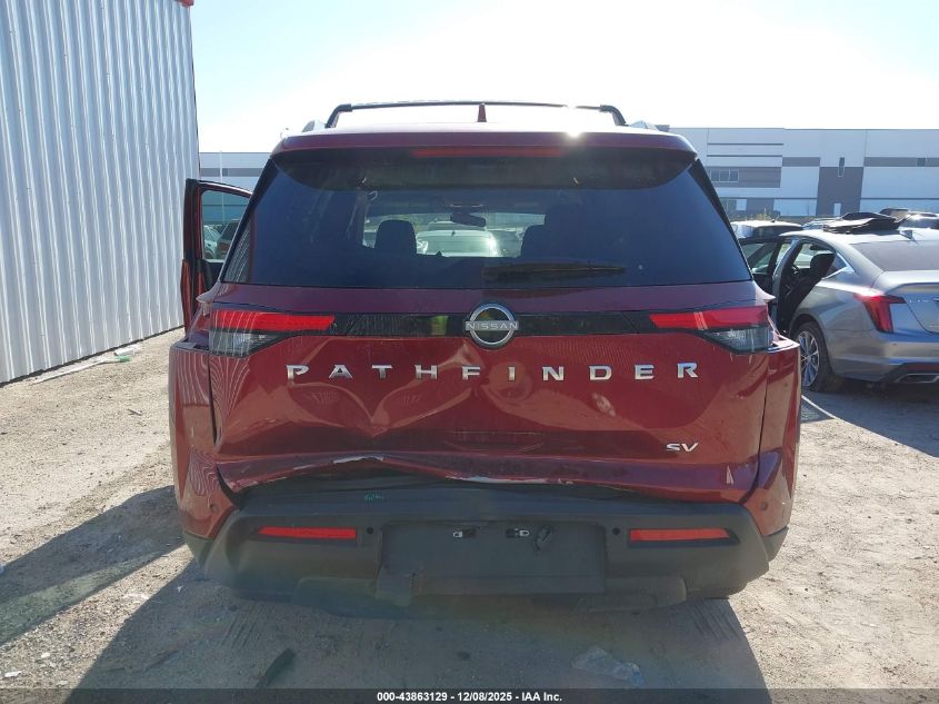 2024 Nissan Pathfinder Sv Fwd VIN: 5N1DR3BB2RC292555 Lot: 43863129