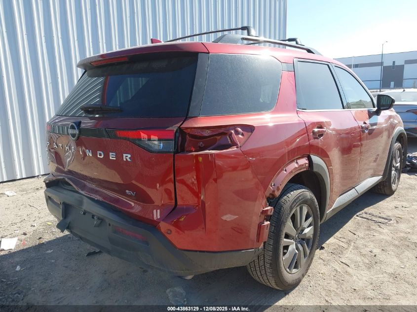 2024 Nissan Pathfinder Sv Fwd VIN: 5N1DR3BB2RC292555 Lot: 43863129
