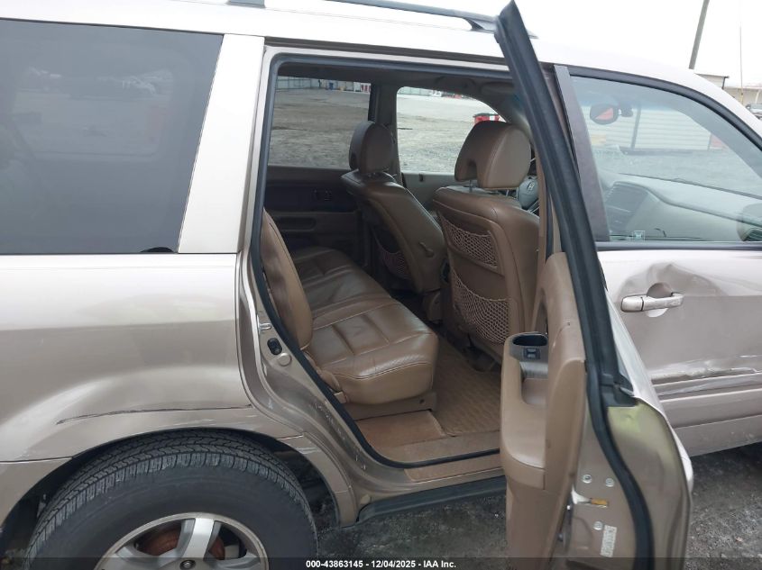 2007 Honda Pilot Ex-L VIN: 5FNYF28727B034158 Lot: 43863145