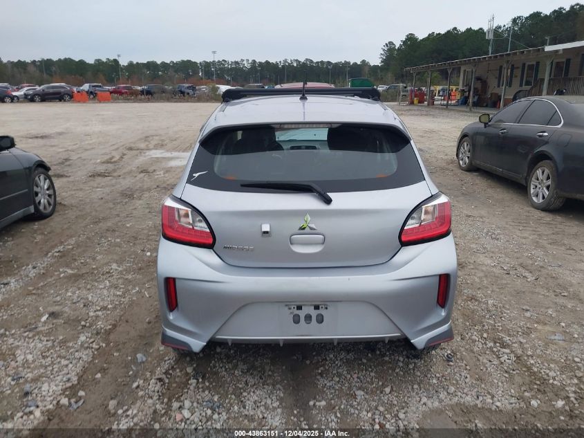 2022 Mitsubishi Mirage Es/Le VIN: ML32AUHJ3NH008082 Lot: 43863151