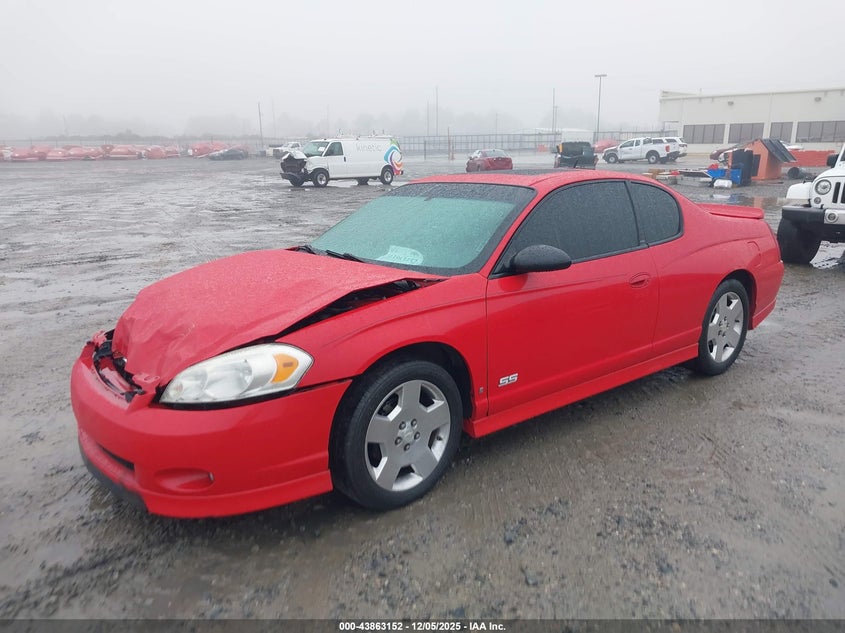 2G1WL15C469212160 2006 CHEVROLET MONTE CARLO photo no. 2