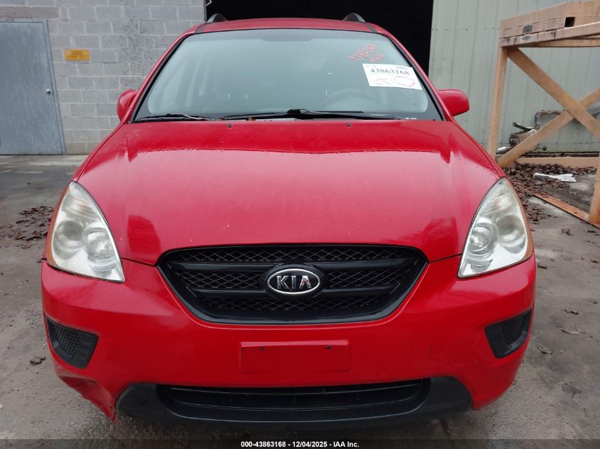 2009 Kia Rondo Lx VIN: KNAFG529897285921 Lot: 43863168