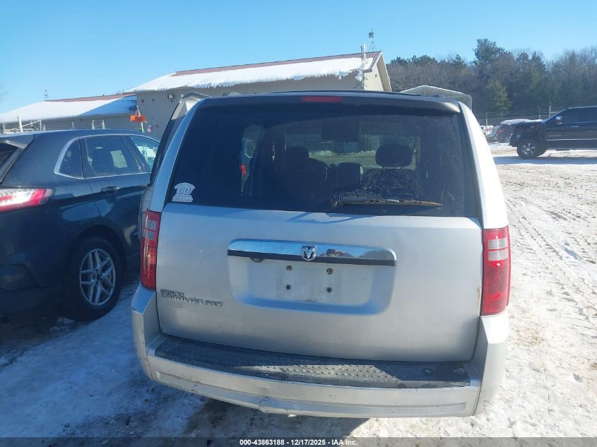 2008 Dodge Grand Caravan Sxt VIN: 2D8HN54P28R102492 Lot: 43863188