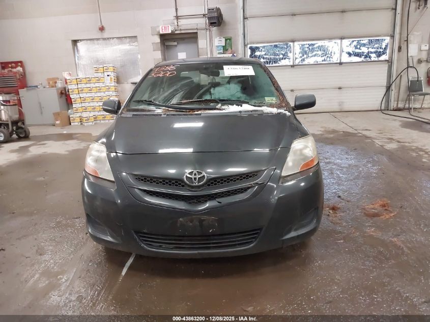 2008 Toyota Yaris VIN: JTDBT923381252603 Lot: 43863200