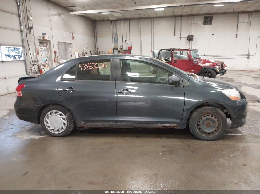 2008 Toyota Yaris VIN: JTDBT923381252603 Lot: 43863200