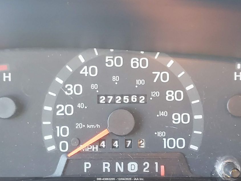 1999 Ford E-150 Commercial/Recreational VIN: 1FTRE14W3XHB07343 Lot: 43863205